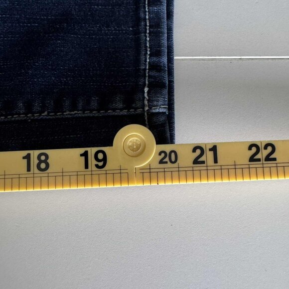 Women's Dark Wash Silver Aiko Capri Jeans Size 28 - Picture 11 of 11